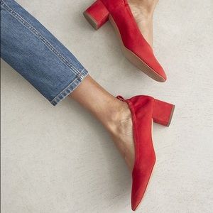 Everlane Suede Day Heel